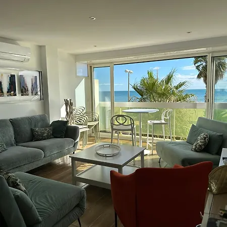 Apartment Face A La Mer-canet Sud-f3+parking *